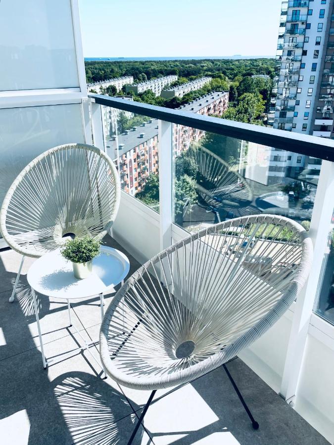 Apartament Z Widokiem Na Morze Gdańsk Exterior foto